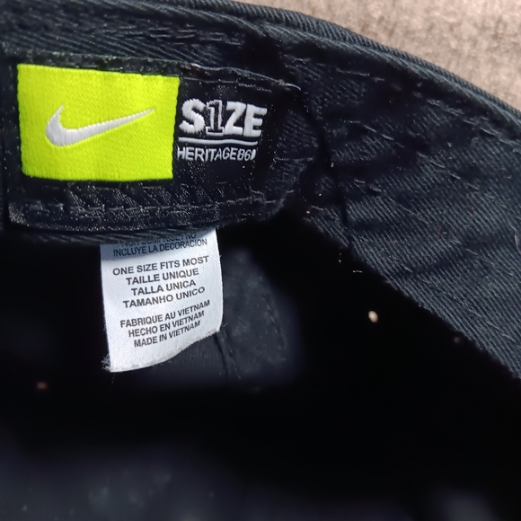 Nike Swoosh Heritage 86 Unisex Cap Adjustable Breathable Casual Hat - Picture 6 of 6